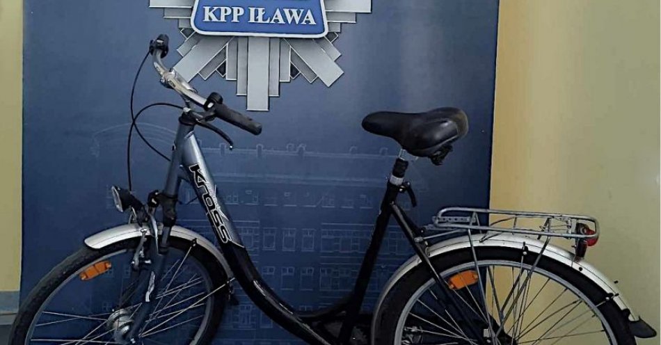 zdjęcie: Ukradł rower bo potrzebował pieniędzy na swoje wydatki. Odpowie przed sądem / fot. KPP w Iławie