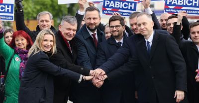 Szef PSL poparł kandydata KO Michała Pabicha na prezydenta Sieradza