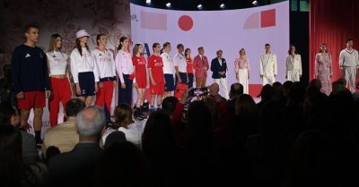 PKOl zaprezentował stroje Polaków na ceremonię otwarcia igrzysk w Paryżu