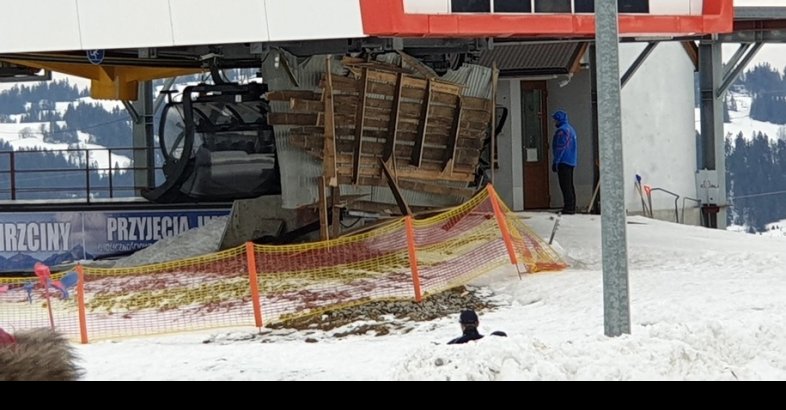zdjęcie: Tragiczny wypadek w Bukowinie Tatrzańskiej / fot. Miejsce wypadku /Gorąca Linia RMF FM