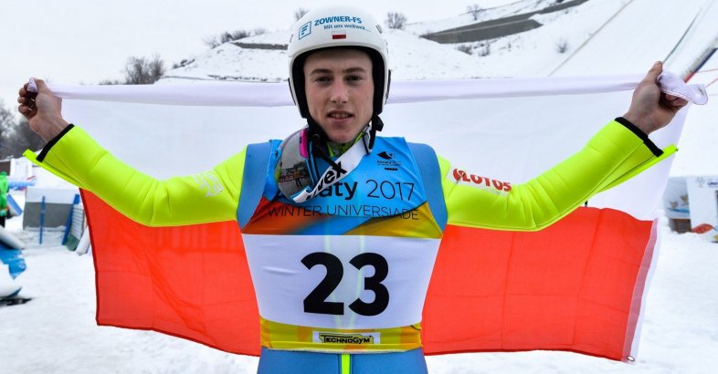 zdjęcie: Adam Cieślar, medalowy rekordzista zimowych uniwersjad i dwukrotny olimpijczyk zakończył karierę / fot. Paweł Skraba