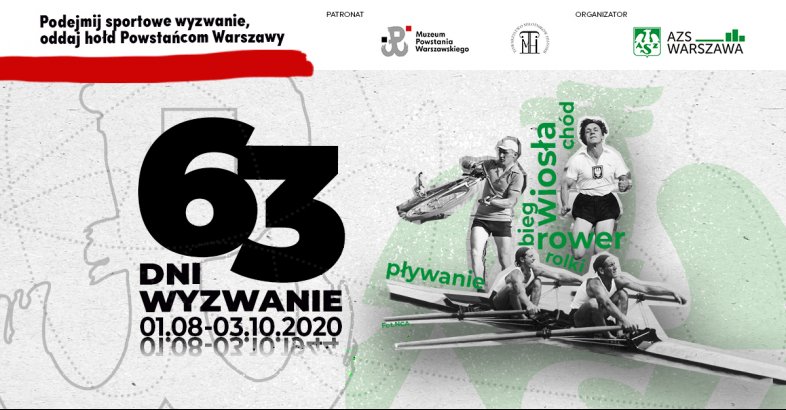 zdjęcie: 63 dni! Wyzwanie - rusza sportowo-historyczny projekt AZS Warszawa / fot. nadesłane