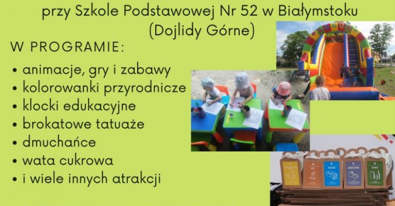 zdjęcie: Piknik w ramach akcji. Czysty Białystok / fot. nadesłane