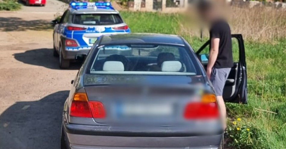 zdjęcie: Kolejny zatrzymany przez wałbrzyskich policjantów przestępca drogowy / fot. KMP w Wałbrzychu