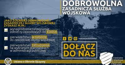 Wojskowe Centrum Rekrutacji w Inowrocławiu - informacja o Pikniku Wojskowym w Kruszwicy