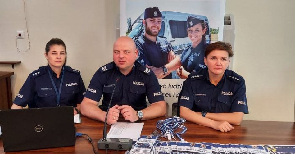 zdjęcie: Policjanci opowiadali o swoim zawodzie / fot. KPP w Łowiczu