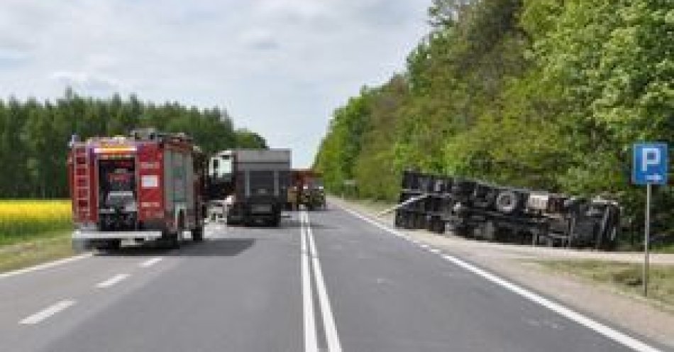 zdjęcie: Niezachowanie bezpiecznej odległości przyczyną wypadku drogowego / fot. KPP w Zwoleniu