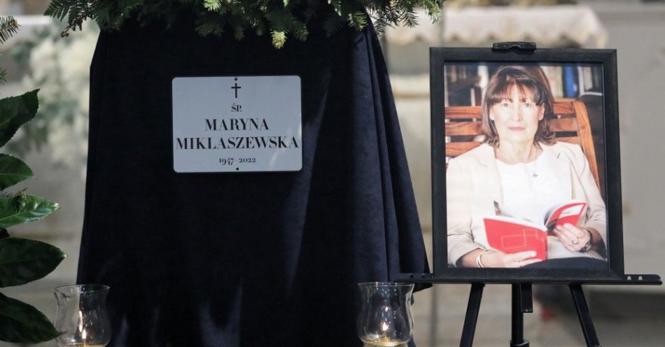 zdjęcie: Z wielkim smutkiem i żalem żegnamy dziś Marynę Miklaszewską / fot. PAP