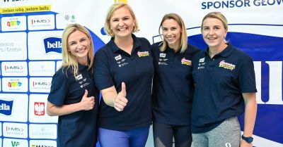 Cztery medalistki olimpijskie wzięły udział w niezwykłej lekcji wf dla dziewcząt w Kołobrzegu