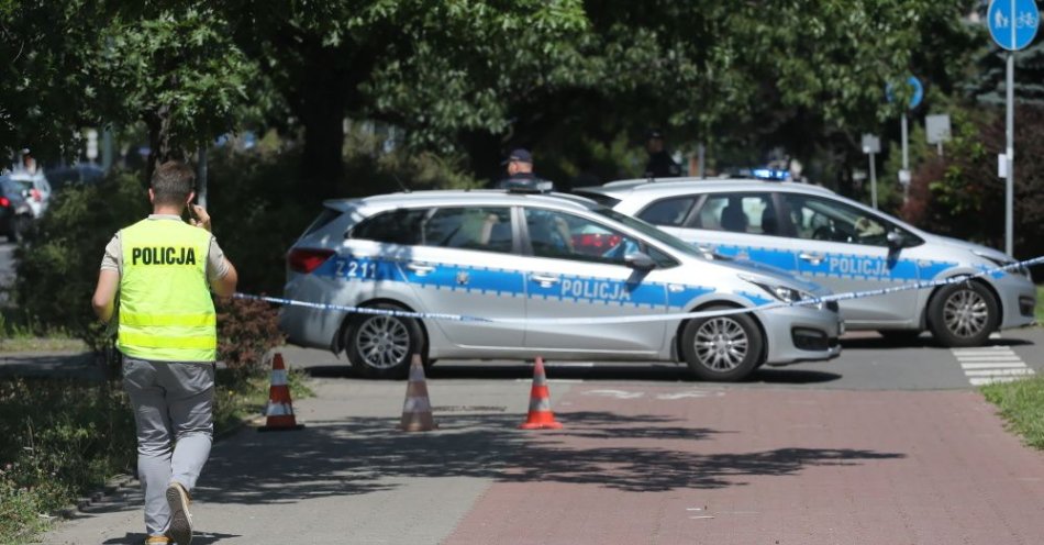 zdjęcie: Policja szuka sprawców napadu pod bankiem na Mokotowie / fot. PAP