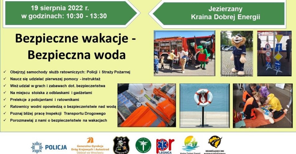 zdjęcie: Piknik Bezpieczeństwa już w najbliższy piątek w Jezierzanach / fot. KMP w Legnicy