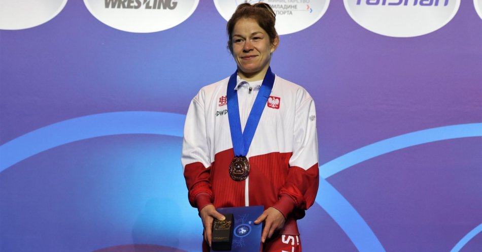 zdjęcie: Ania Łukasiak brązową medalistką mistrzostw świata w zapasach / fot. nadesłane