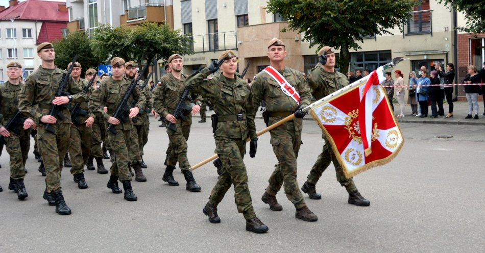 zdjęcie: Terytorialsi 5 Mazowieckiej Brygady OT przysięgali w Mławie / fot. nadesłane