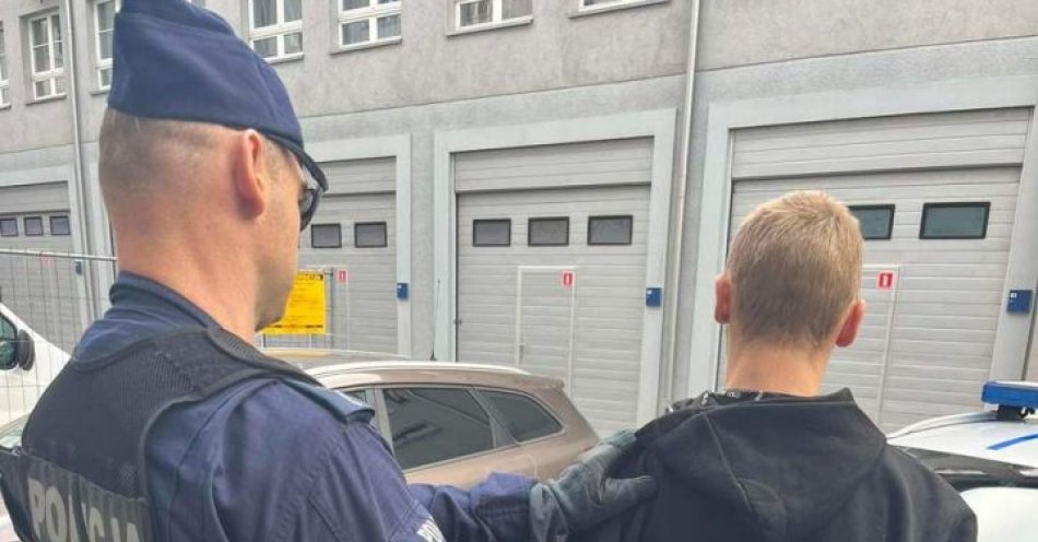 zdjęcie: Ukradł tablicę rejestracyjną, został zatrzymany i usłyszał cztery zarzuty / fot. KMP w Gdańsku