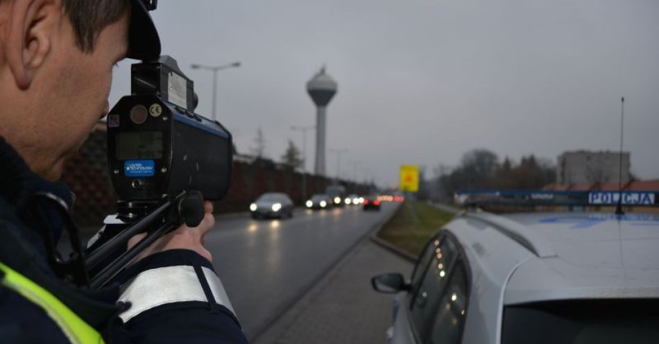 zdjęcie: ROAD SAFETY DAYS - Kontrole prędkości jazdy / fot. KPP Wolsztyn