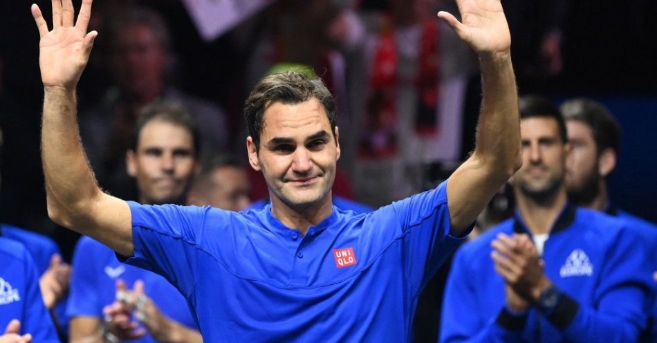zdjęcie: Roger Federer zakończył karierę porażką w deblu tenisowego Laver Cup / fot. PAP