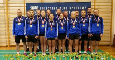 X Mistrzostwa polski służb mundurowych w badmintonie - Suchedniów 2022 z udziałem ostródzkich policjantów