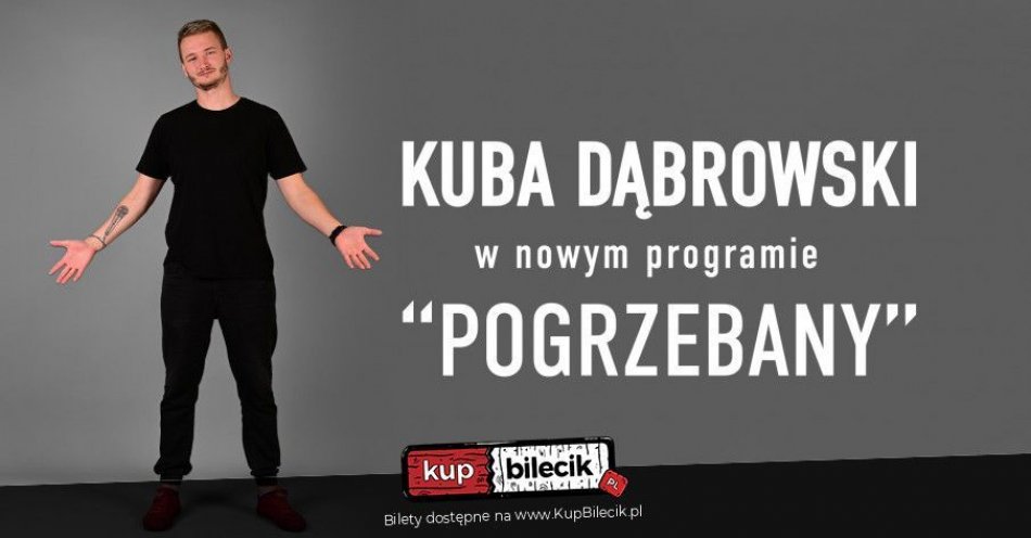 zdjęcie: Kuba Dąbrowski w nowym programie pt. 
