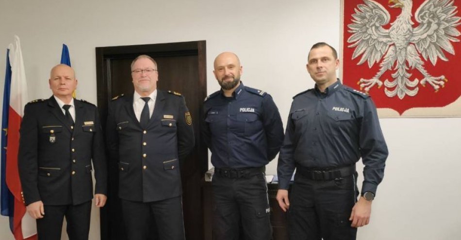 zdjęcie: Spotkanie szefów Policji ze Zgorzelca i Görlitz / fot. KPP w Zgorzelcu