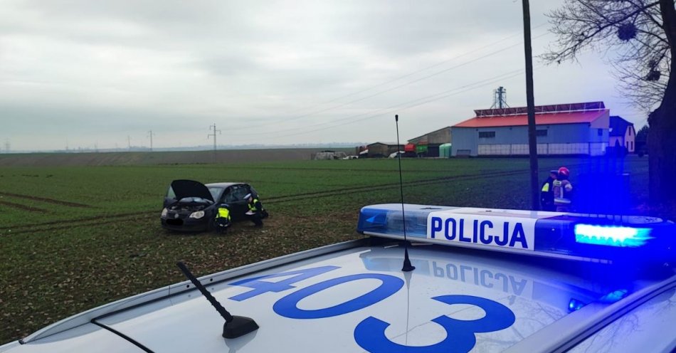 zdjęcie: Tragiczny wypadek na drodze krajowej nr 45 / fot. KPP Kędzierzyn Koźle