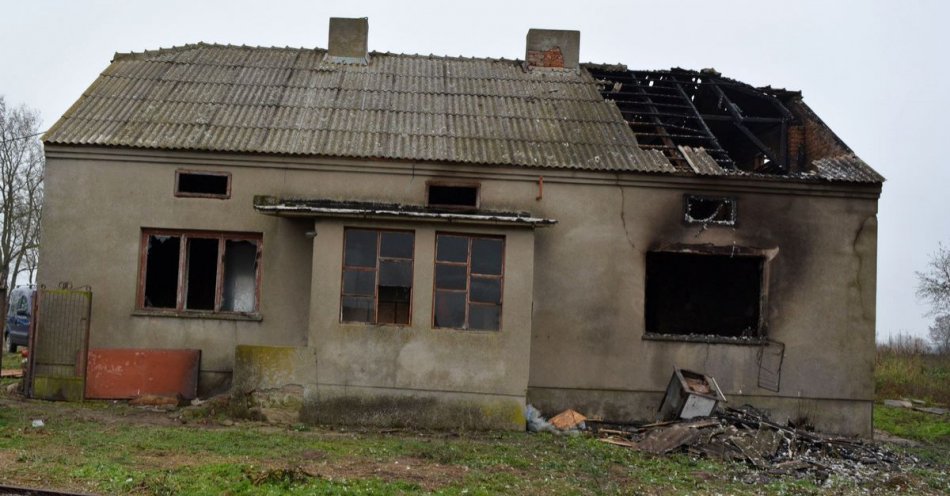 zdjęcie: Podejrzany o podpalenie domu zatrzymany / fot. KPP w Radziejowie
