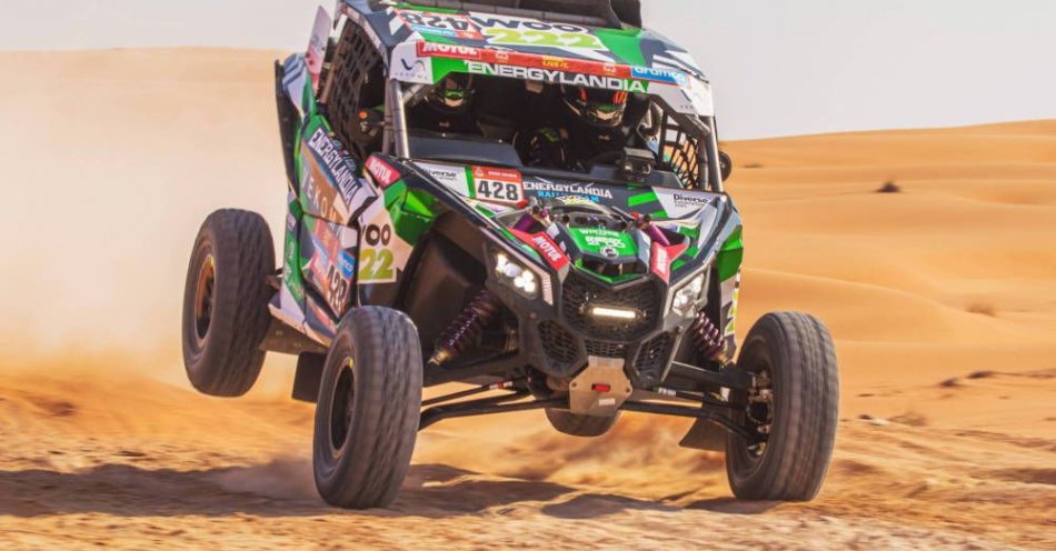 zdjęcie: Rajd Dakar - zwycięstwo Eryka Goczała w klasie lekkich pojazdów / fot. PAP