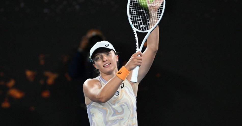 zdjęcie: Iga Świątek awansowała do trzeciej rundy Australian Open / fot. PAP