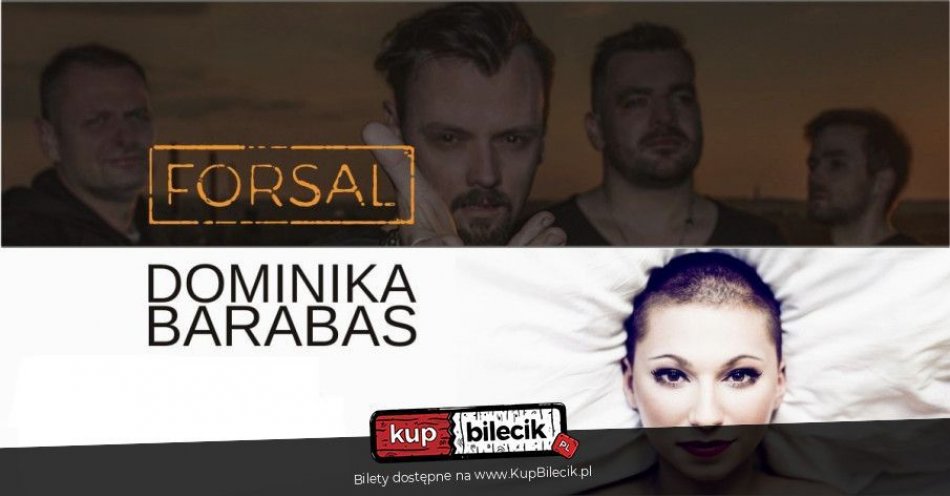 zdjęcie: Koncert: Dominika Barabas Solo Act, Forsal / kupbilecik24.pl / Koncert: Dominika Barabas Solo Act, Forsal