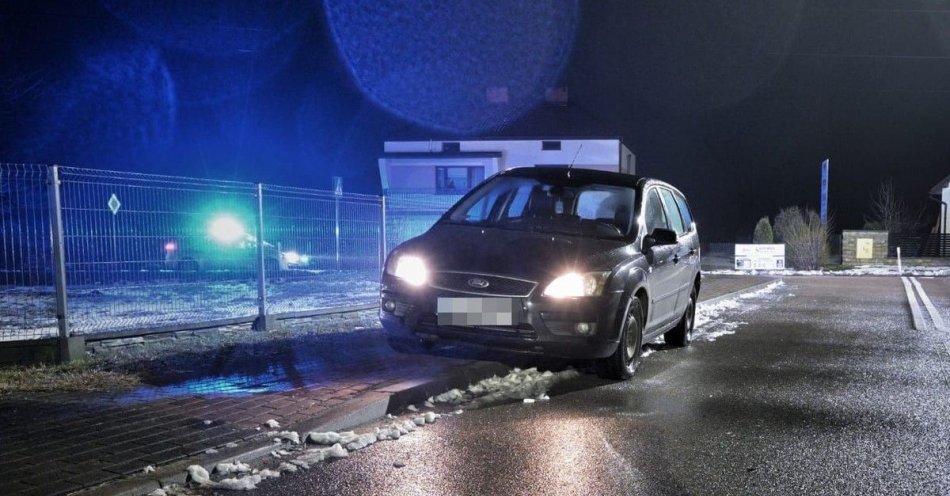 zdjęcie: Potrącił pieszą na przejściu / fot. KPP Łuków