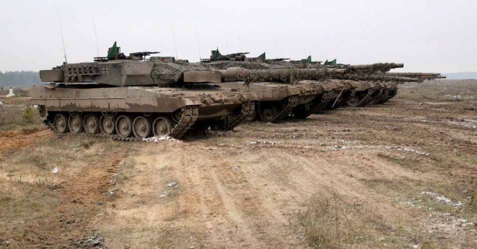 zdjęcie: Niemiecki rząd zapowiada dostarczenie Ukrainie czołgów Leopard 2 / fot. PAP