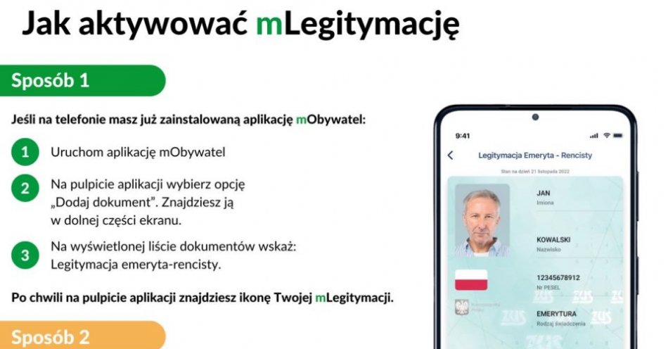 zdjęcie: Nowe elektroniczne legitymacje emeryta-rencisty / fot. KPP w Złotoryi