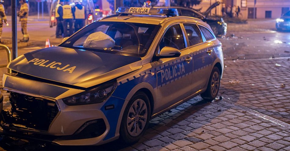 zdjęcie: Policyjny pościg za kierowcą audi / fot. KPP Kluczbork