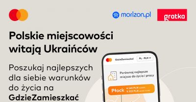 Platforma GdzieZamieszkac.com od Mastercard z nowymi funkcjami, ofertami pracy i najmu mieszkań