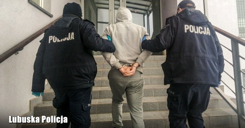zdjęcie: Włamał się do mieszkania i zmuszał policjantów do odstąpienia od czynności. 32-latek aresztowany na 3 miesiące / fot. KPP Żagań
