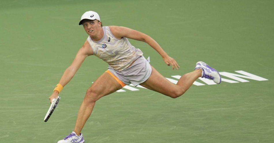 zdjęcie: Turniej WTA w Indian Wells - awans Świątek po trudnym meczu do 1/8 finału / fot. PAP