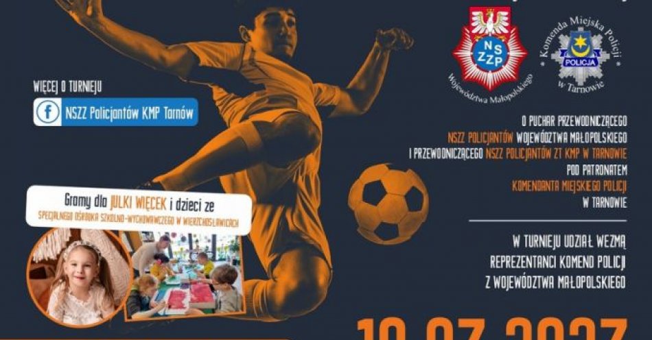 zdjęcie: V charytatywny turniej piłki nożnej w Tarnowie / fot. KMP w Tarnowie