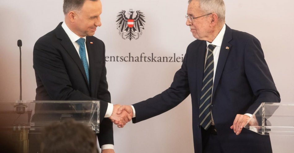 zdjęcie: Prezydent Duda apelował w Wiedniu o zwiększenie austriackiej pomocy dla Ukrainy / fot. PAP