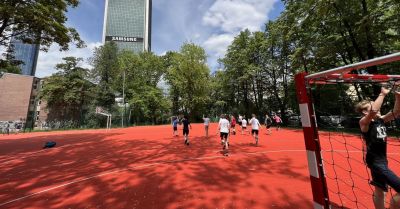 Nowe boiska miejskie w ścisłym centrum Warszawy