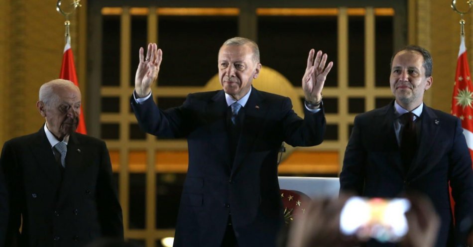 zdjęcie: Erdogan zwyciężył w drugiej turze wyborów prezydenckich / fot. PAP