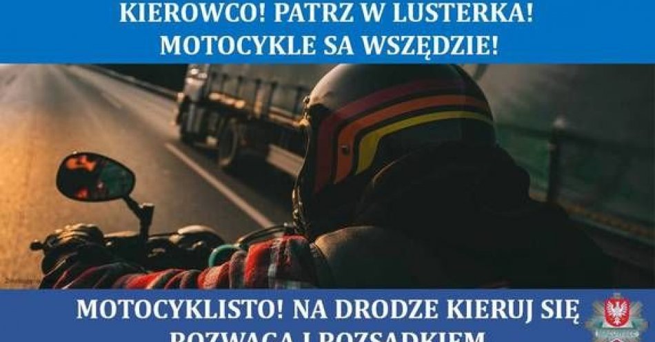 zdjęcie: (NIE)bezpieczny motocyklista / fot. KPP w Wyszkowie
