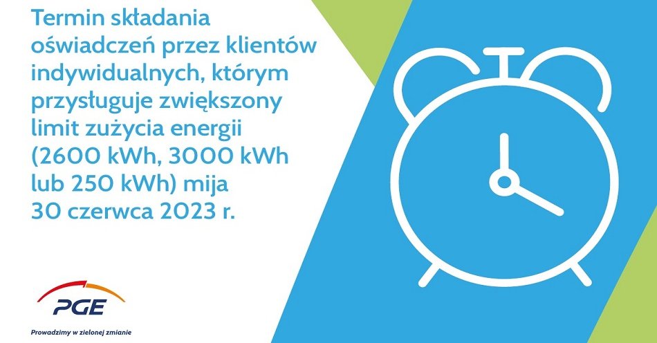 zdjęcie: PGE: tańsza energia dzięki Tarczy Solidarnościowej - ostatnie dni na złożenie oświadczenia / PGE Polska Grupa Energetyczna