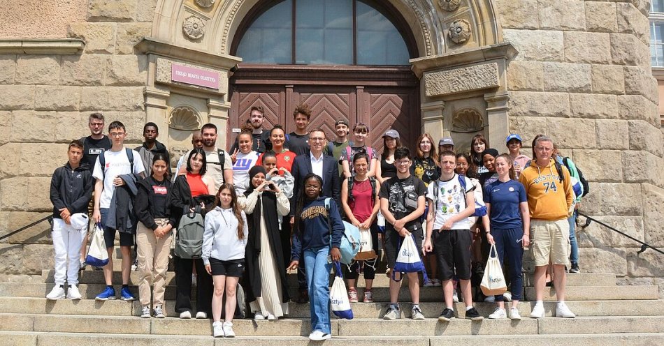 zdjęcie: Młodzież z Chateauroux odwiedziła Olsztyn / fot. nadesłane