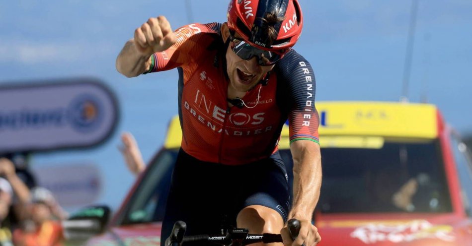 zdjęcie: Tour de France - triumf Kwiatkowskiego na 13. etapie / fot. PAP