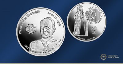 Warszawskie Termopile upamiętnione srebrną monetą NBP