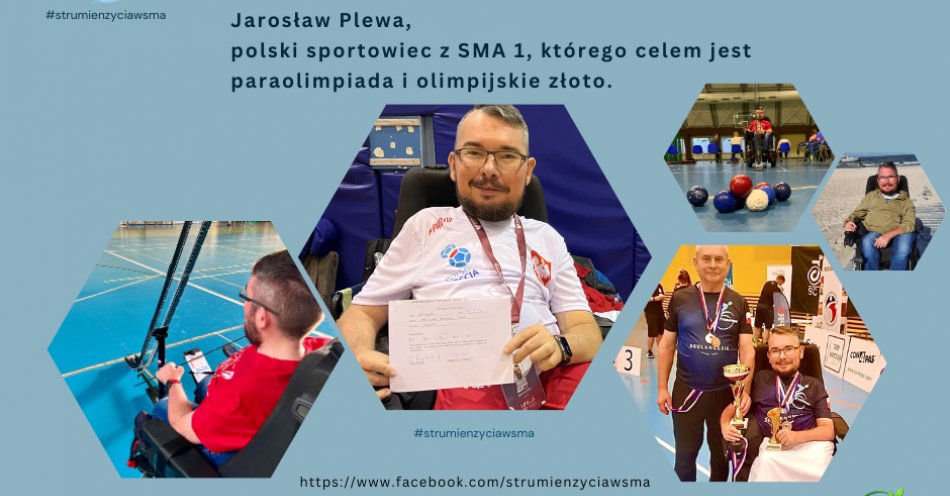 zdjęcie: Historia pacjenta Jarosława Plewy, sportowca, którego celem jest paraolimpiada i zdobycie złotego medalu olimpijskiego, który jest w zasięgu ręki / fot. nadesłane