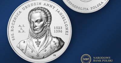 500. rocznica urodzin Anny Jagiellonki nowa moneta kolekcjonerska NBP