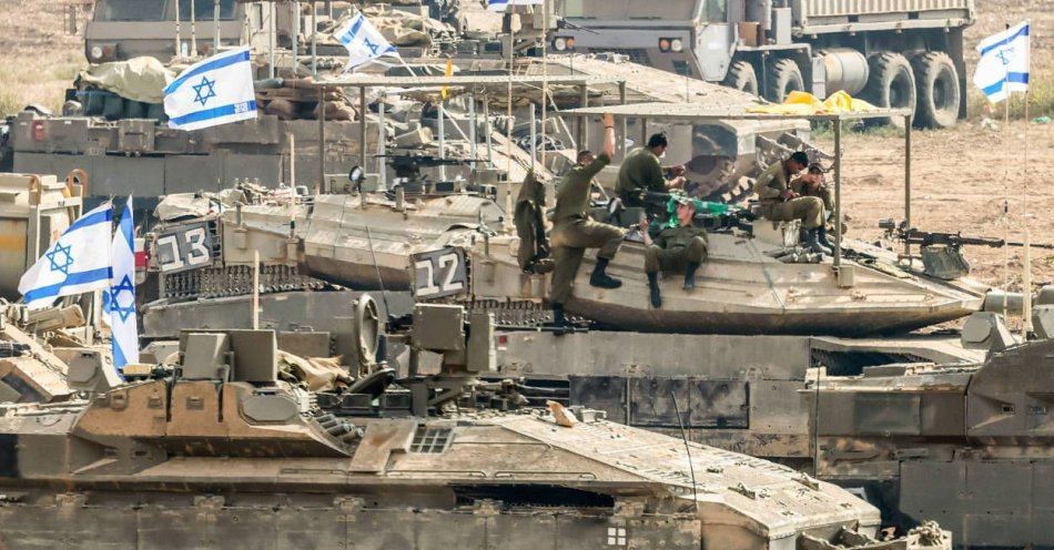 zdjęcie: Pierwszy izraelski żołnierz zginął podczas operacji w Strefie Gazy / fot. PAP
