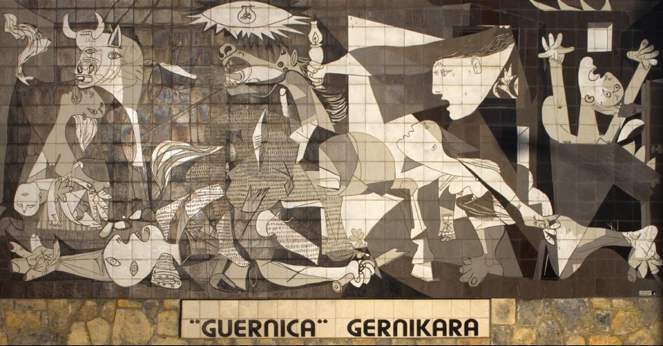 zdjęcie: Eksperymenty z geometryzacją formy, które dały początek kubizmowi / fot. Guernica/Wikimedia Commons (Papamanila - Self-photographed)