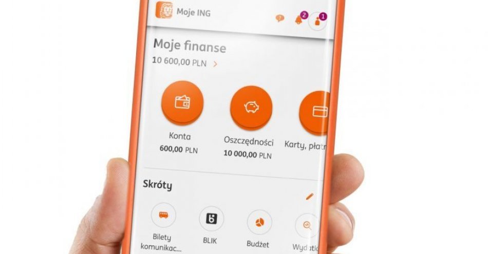 zdjęcie: Aplikacja mobilna ING Banku Śląskiego staje się intuicyjnym asystentem / ING Bank Śląski (2)