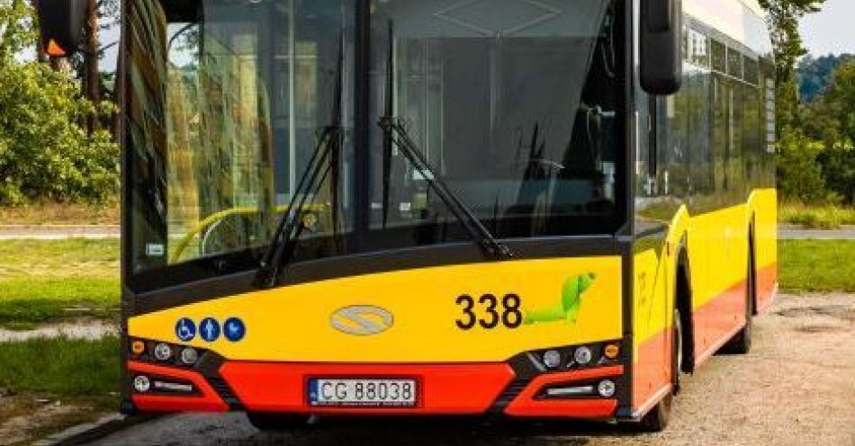 zdjęcie: Autobus linii 13 wraca na swoją trasę / fot. UM Grudziądz